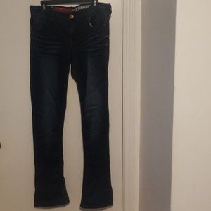 Dark wash jeans